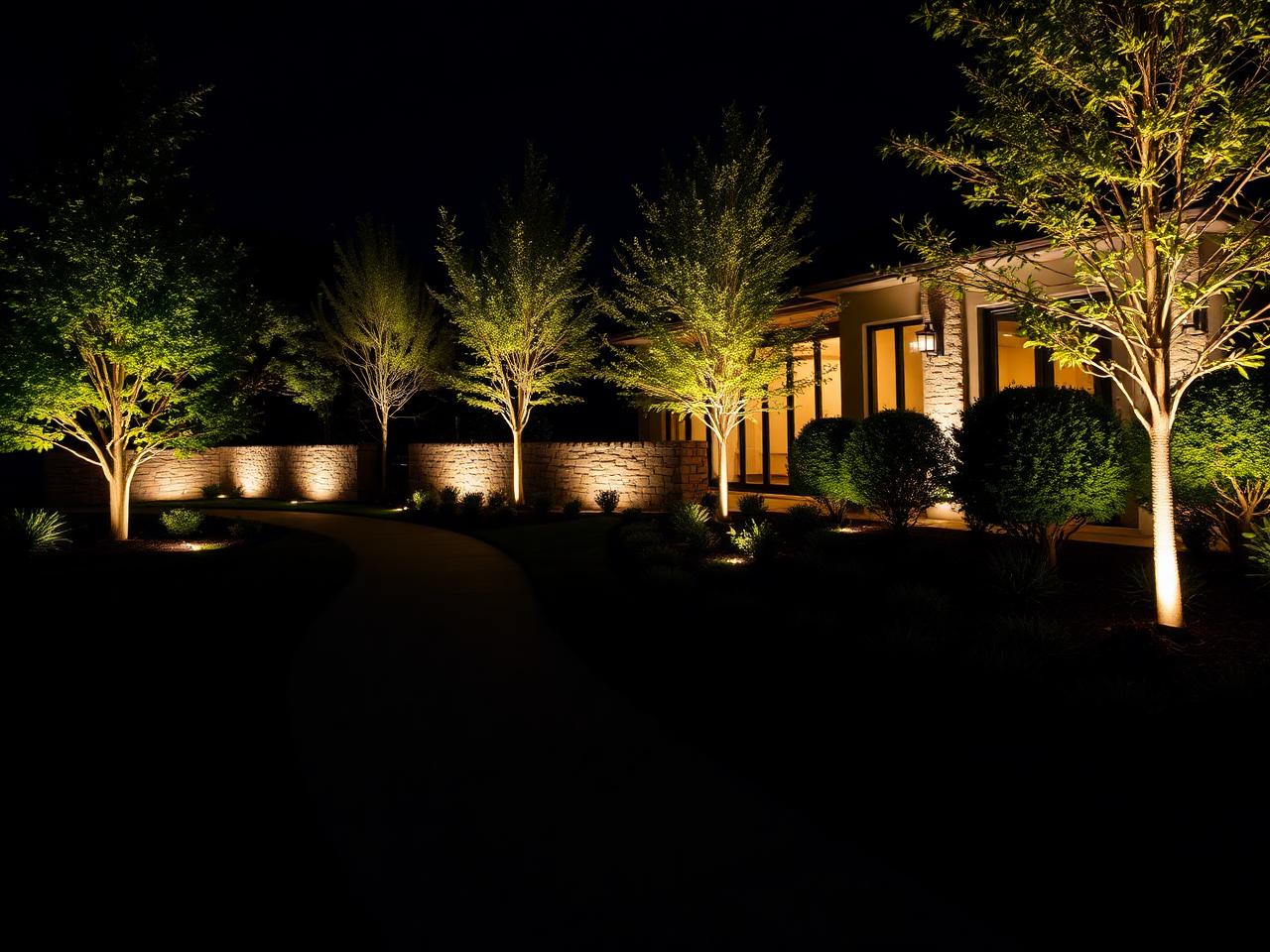Outdoor Lighting & Landscaping